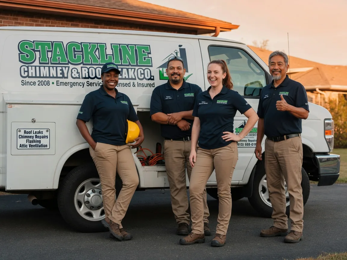 Chimney flashing repair company in Odessa, DE